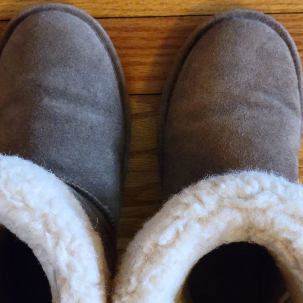 BearPaw Women's Winter Boots - Gray and Cream